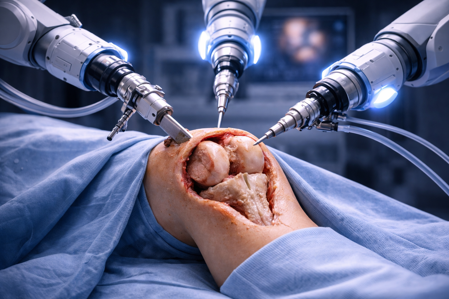 Robotic Partial Knee Replacement at Trinay Orthopedic Hospital